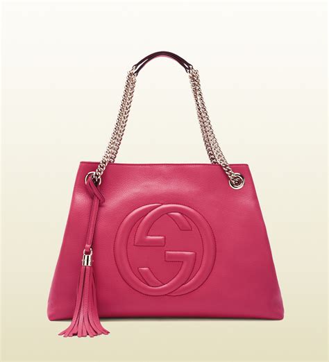 pink suede bag gucci|authentic gucci shoulder bag.